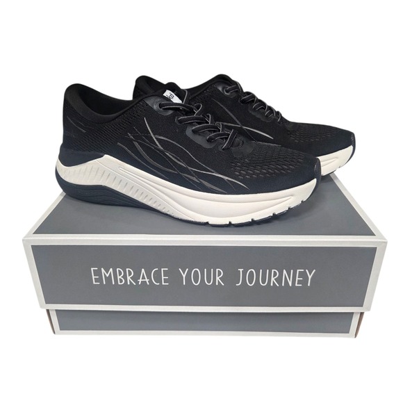 Dansko Pace Mesh Sneakers Womens 7.5 USBlack Walking Shoe 4205-470200 Athletic